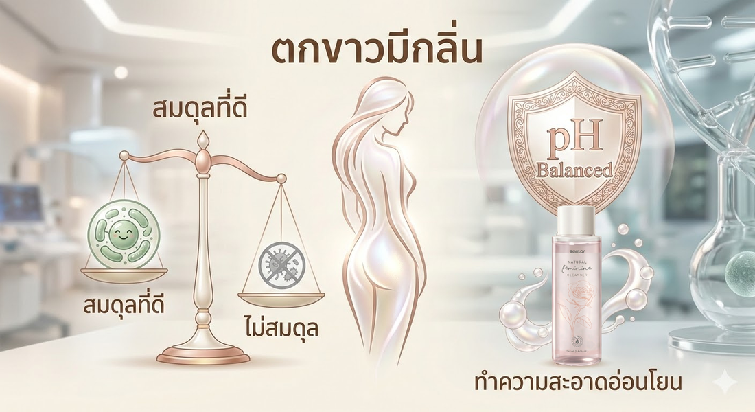 ตกขาวมีกลิ่นเกิดจากอะไร สัญญาณเตือนที่ผู้หญิงไม่ควรมองข้าม