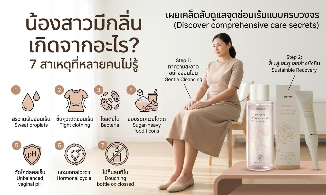 ตกขาวสีน้ำตาล เกิดจากอะไร อันตรายหรือไม่?