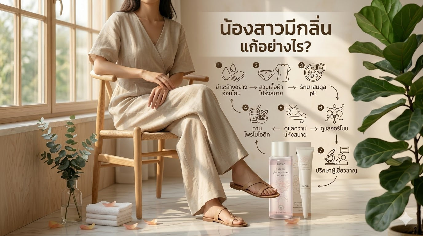 น้องสาวมีกลิ่นเกิดจากอะไร และควรแก้อย่างไร