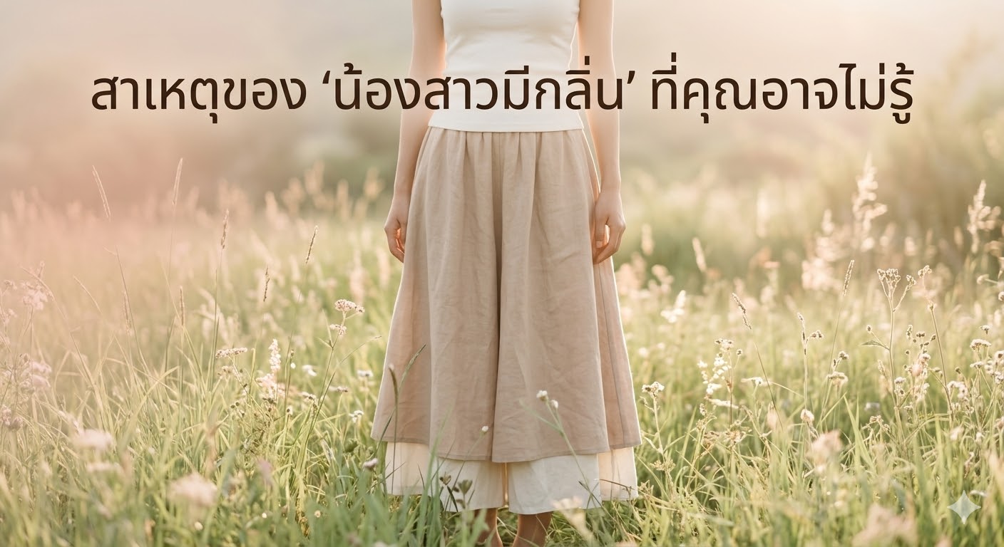 น้องสาวมีกลิ่น! ปัญหาใหญ่ที่ผู้หญิงส่วนใหญ่ไม่รู้ว่าเกิดจากอะไร?