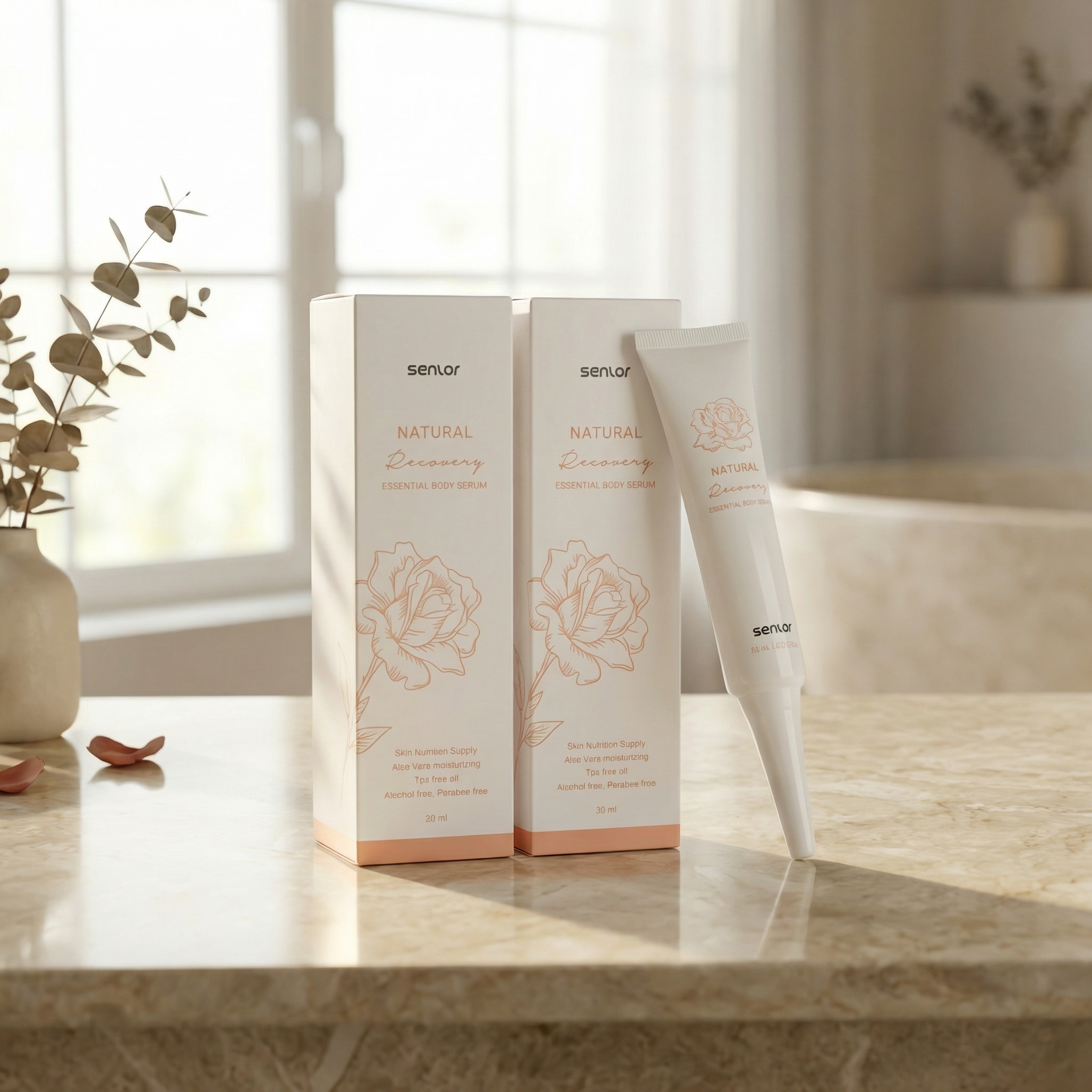 Senlor Natural Recovery Essential Serum 2 กล่อง (4เดือน)